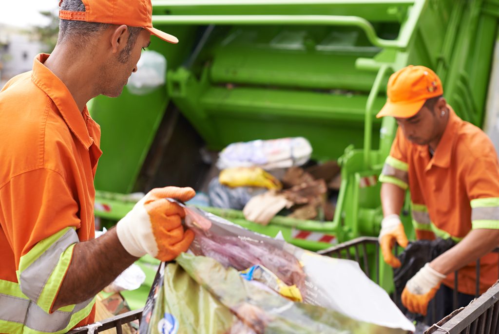 Municipalities perform a wide range of environmental services like trash/recycling programs.